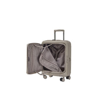 CROSSING INVI 20" Carry On Expandable Luggage With Front & Middle Access - Taupe