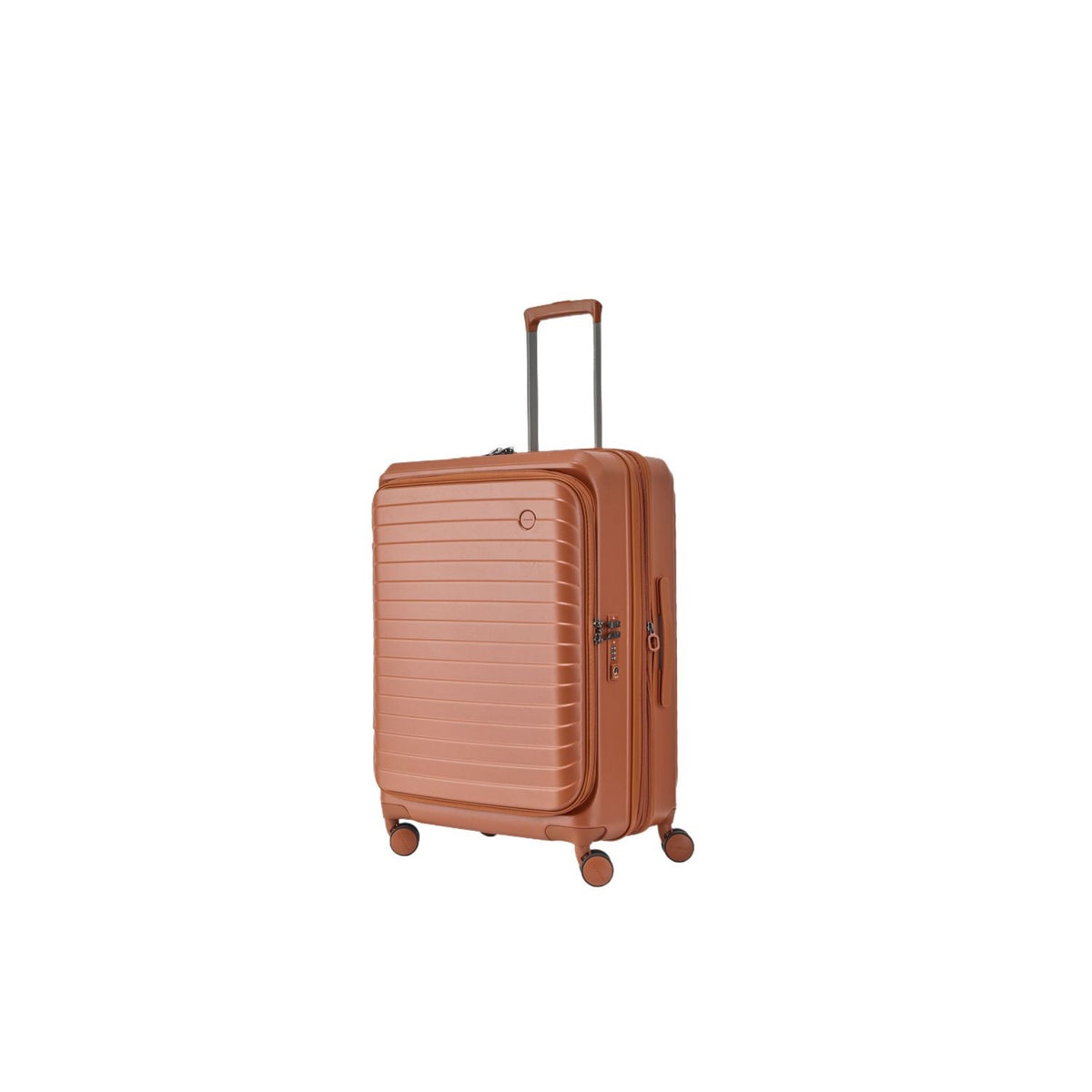 CROSSING INVI 24" Medium Expandable Luggage With Front & Middle Access - Pumpkin