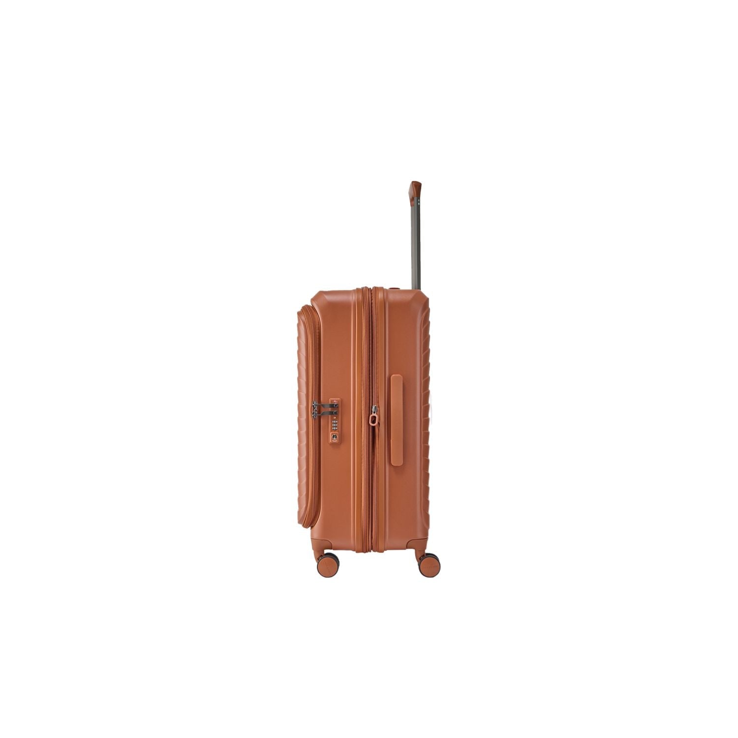 CROSSING INVI 24" Medium Expandable Luggage With Front & Middle Access - Pumpkin