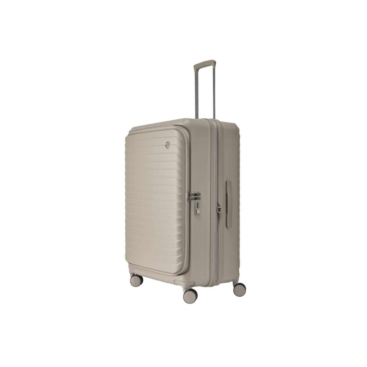 CROSSING INVI 24" Medium Expandable Luggage With Front & Middle Access - Taupe