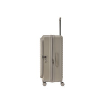 CROSSING INVI 24" Medium Expandable Luggage With Front & Middle Access - Taupe