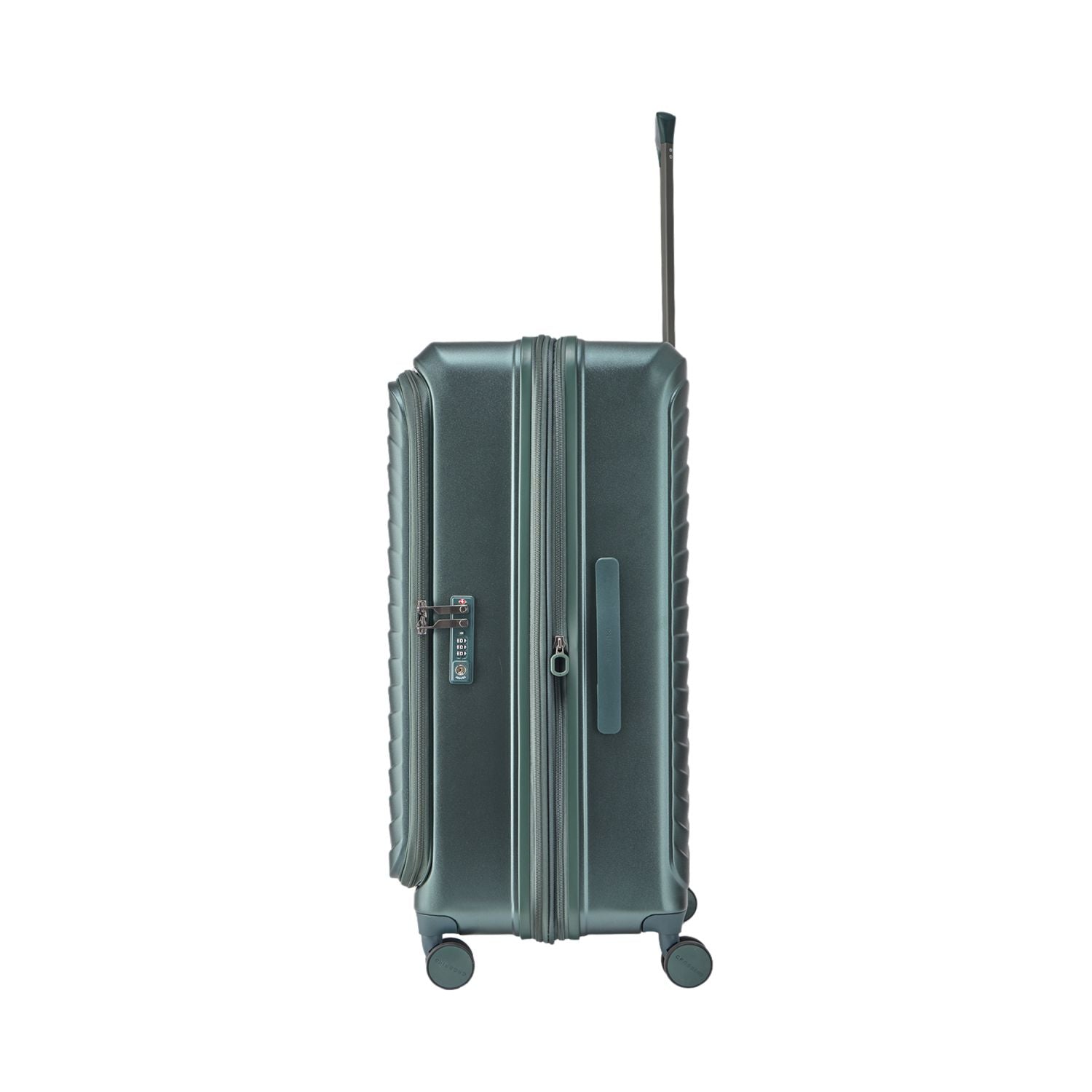 CROSSING INVI 28" Large Expandable Luggage With Front & Middle Access - Squash