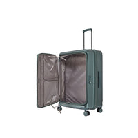 CROSSING INVI 28" Large Expandable Luggage With Front & Middle Access - Squash