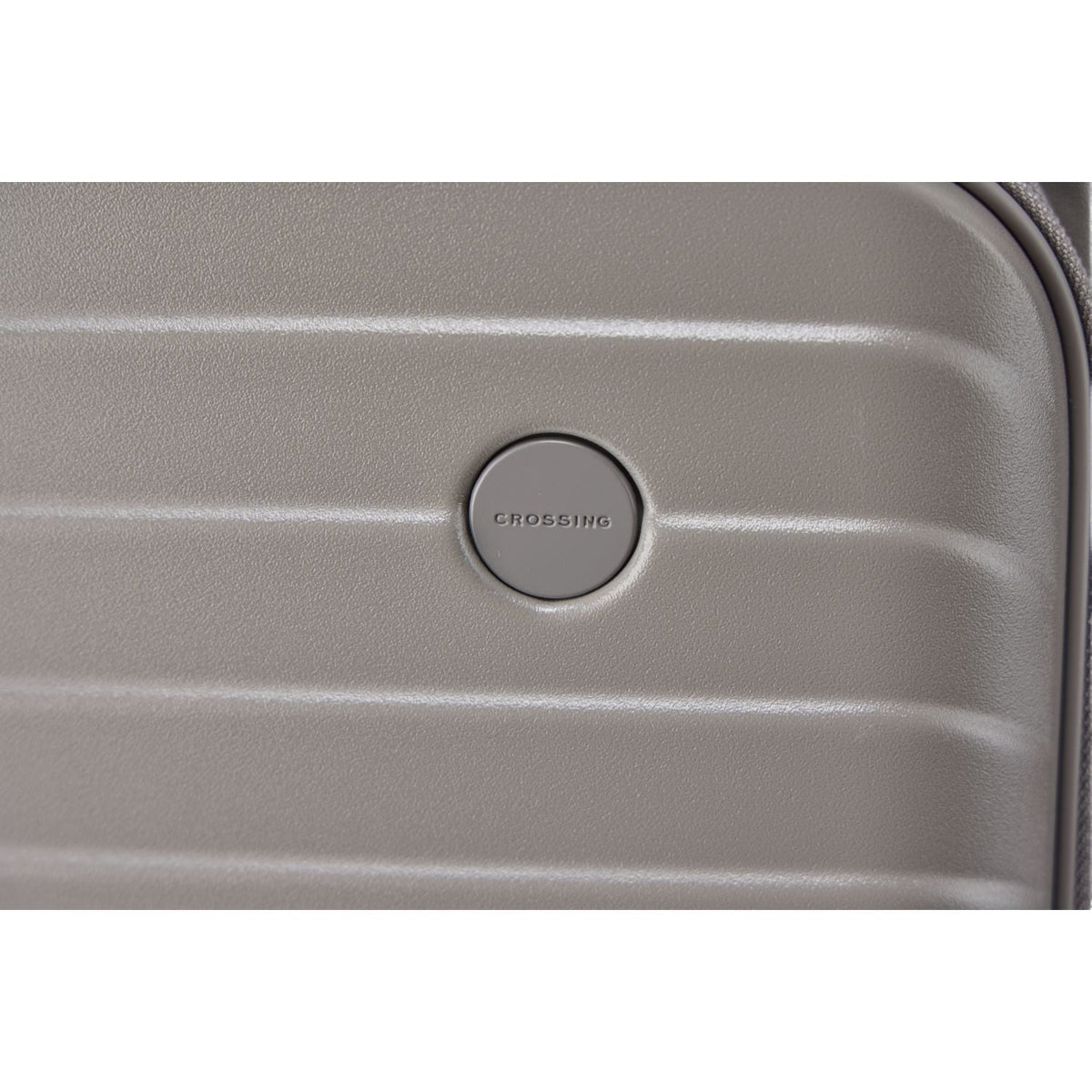 CROSSING INVI 20" Carry On Expandable Luggage With Front & Middle Access - Latte