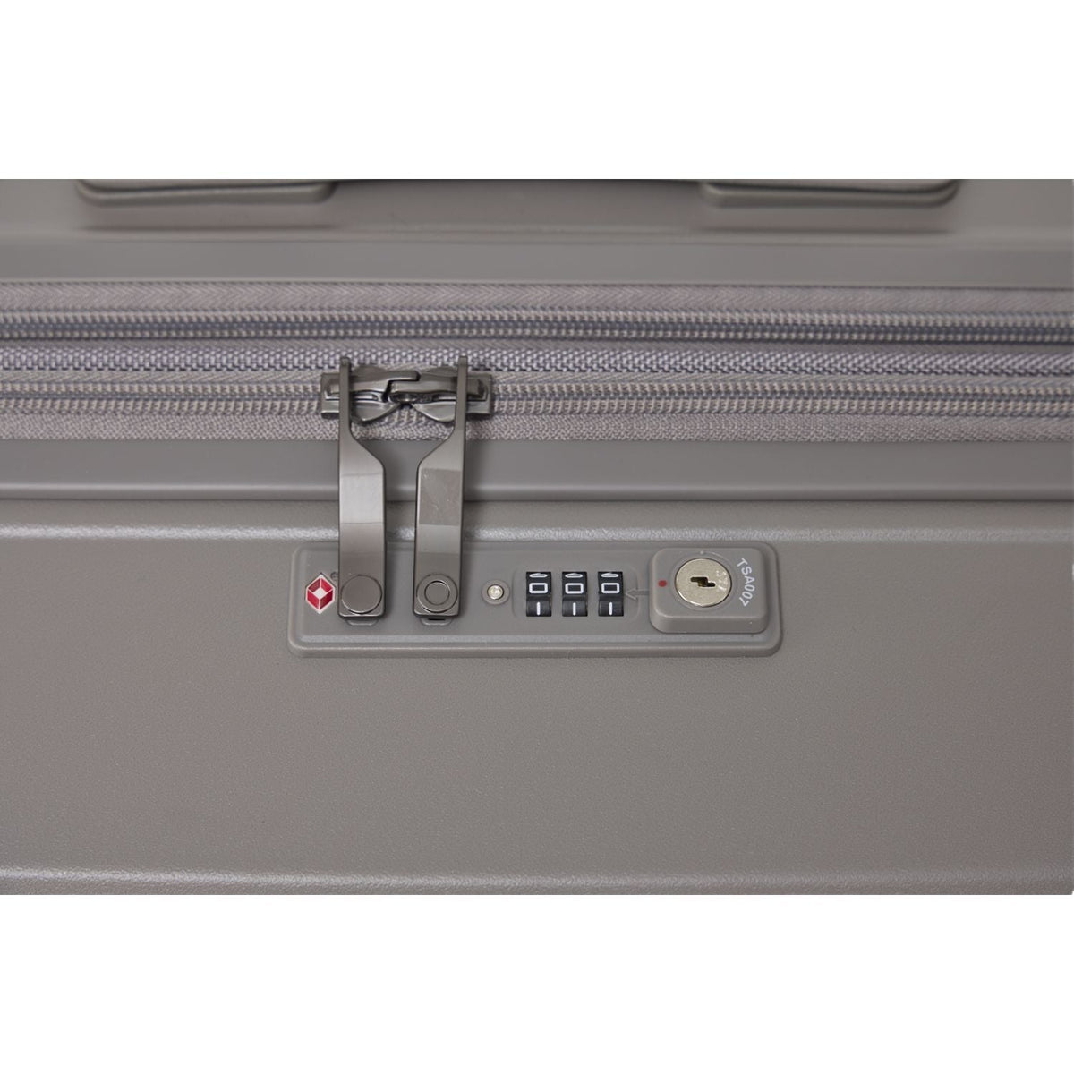 CROSSING INVI 20" Carry On Expandable Luggage With Front & Middle Access - Latte