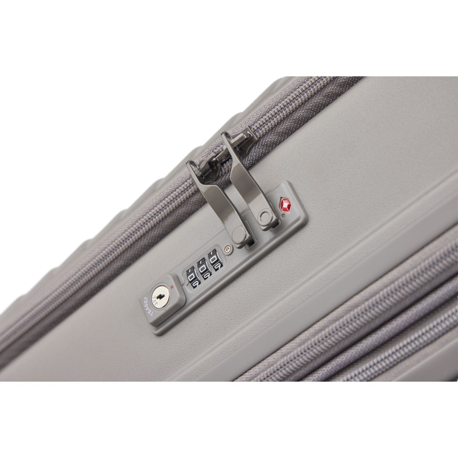 CROSSING INVI 20" Carry On Expandable Luggage With Front & Middle Access - Latte