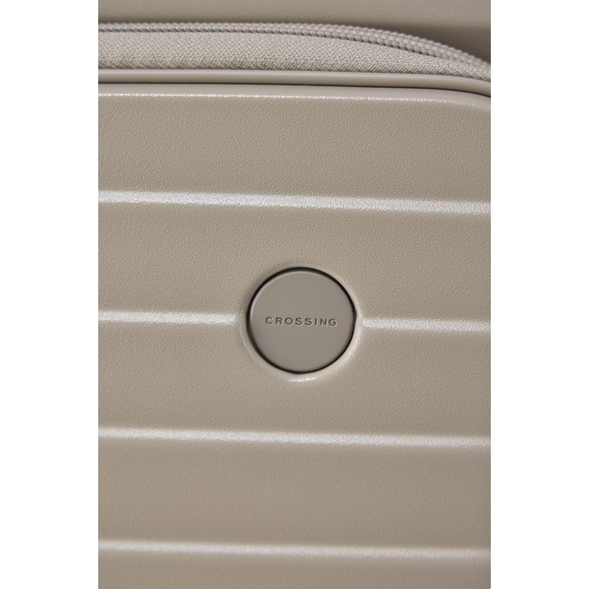 CROSSING INVI 28" Large Expandable Luggage With Front & Middle Access - Taupe