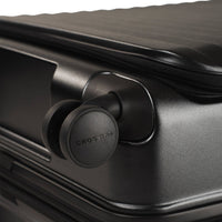 CROSSING INVI 20" Carry On Expandable Luggage With Front & Middle Access - Black