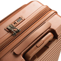 CROSSING INVI 20" Carry On Expandable Luggage With Front & Middle Access - Brick