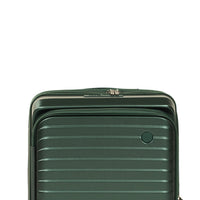 CROSSING INVI 20" Carry On Expandable Luggage With Front & Middle Access - Squash