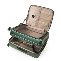 CROSSING INVI 25" Medium Expandable Luggage With Front & Middle Access - Squash