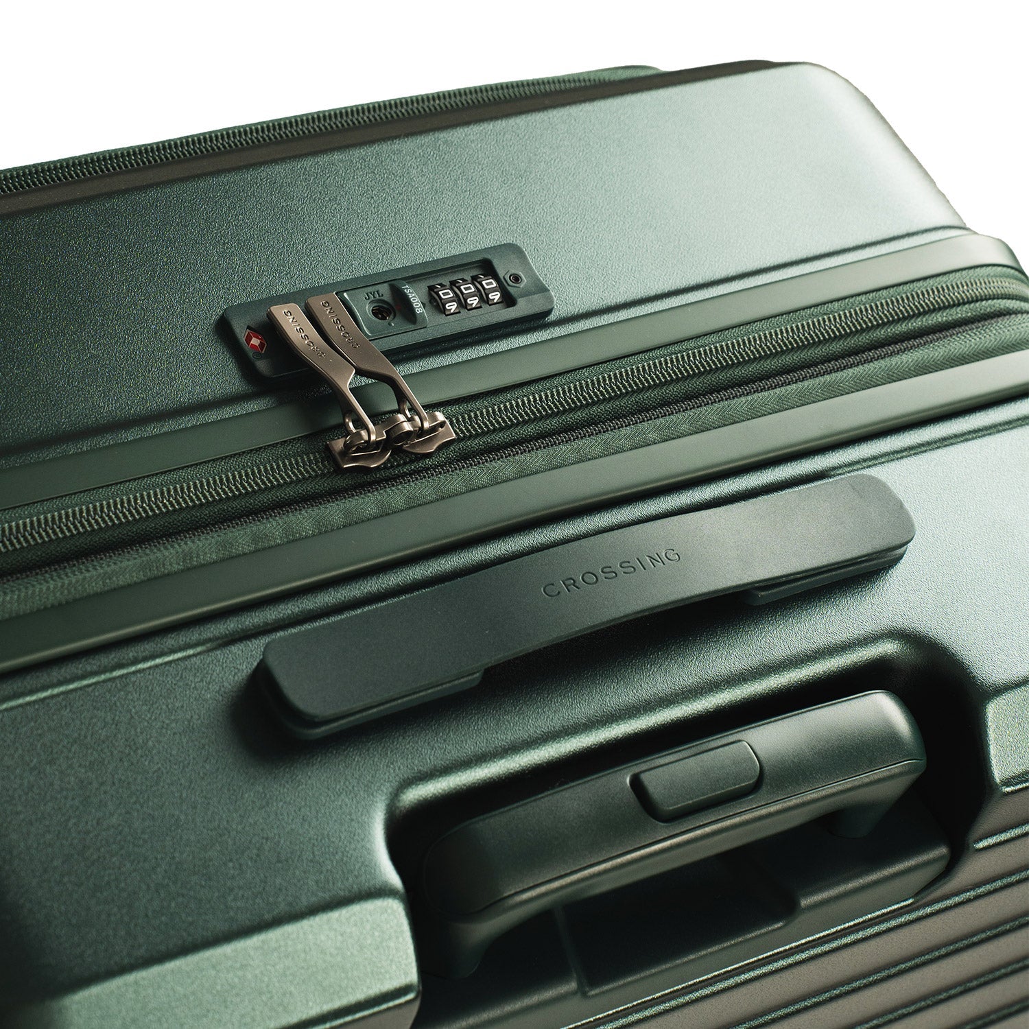 CROSSING INVI 25" Medium Expandable Luggage With Front & Middle Access - Squash