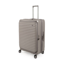 CROSSING INVI 30" Large Expandable Luggage With Front & Middle Access - Latte