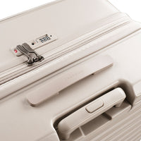 CROSSING INVI 30" Large Expandable Luggage With Front & Middle Access - Taupe