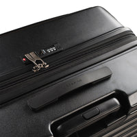 CROSSING INVI 30" Large Expandable Luggage With Front & Middle Access - Black