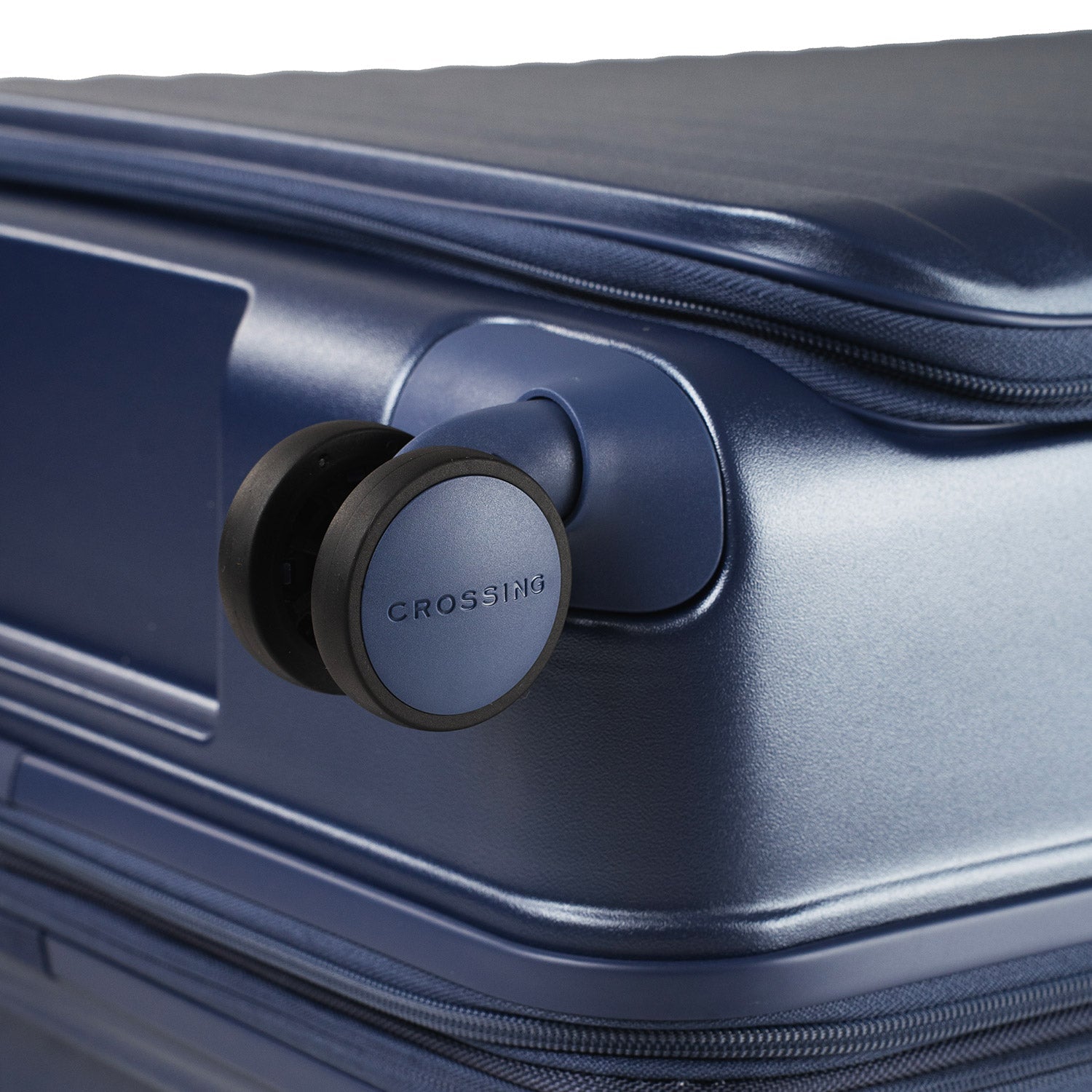 CROSSING INVI 30" Large Expandable Luggage With Front & Middle Access - Navy