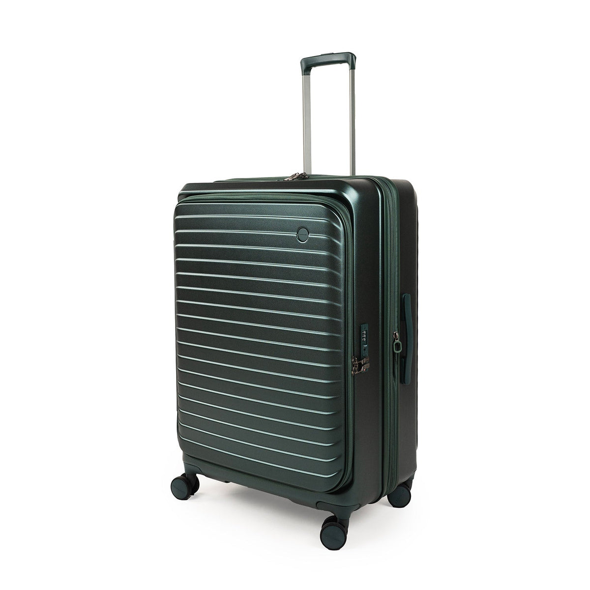 CROSSING INVI 30" Large Expandable Luggage With Front & Middle Access - Squash