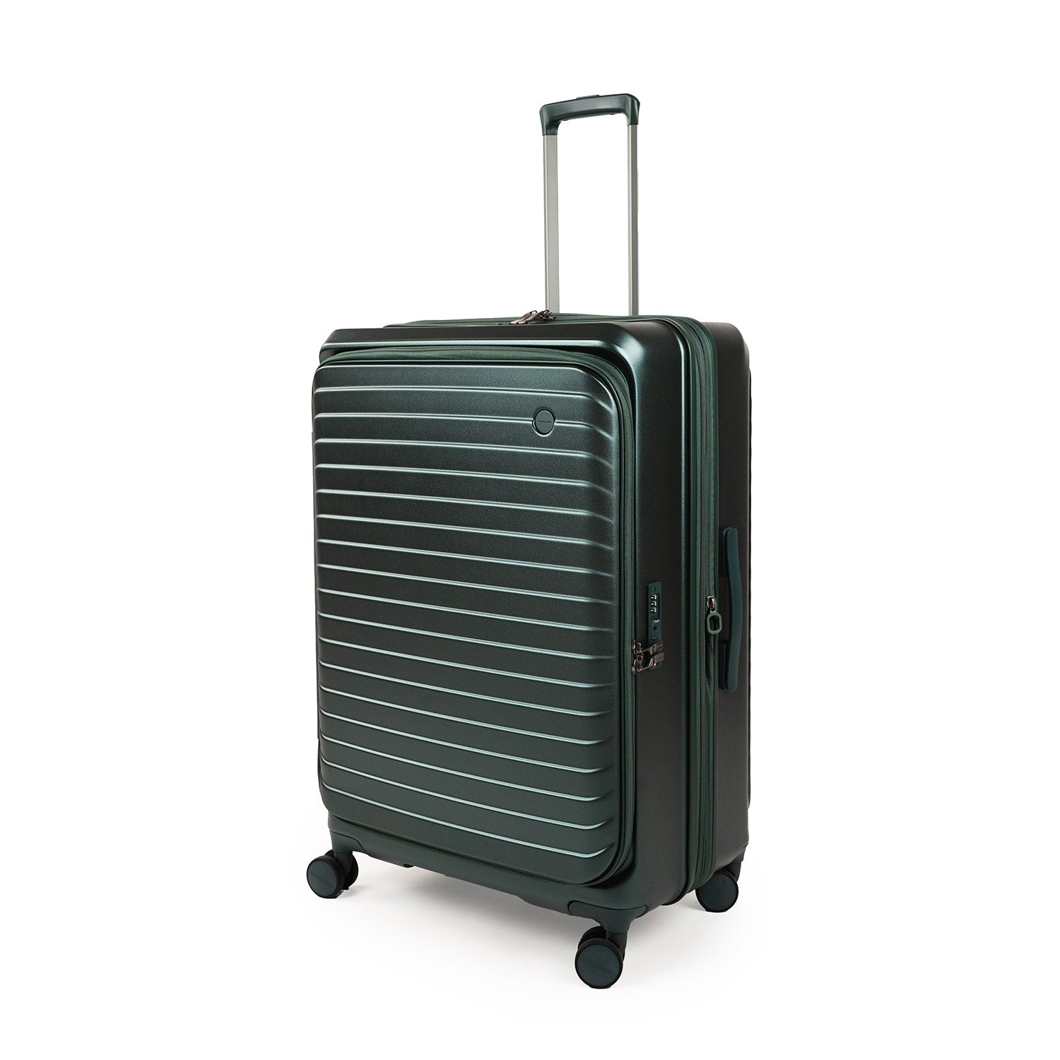 CROSSING INVI 30" Large Expandable Luggage With Front & Middle Access - Squash