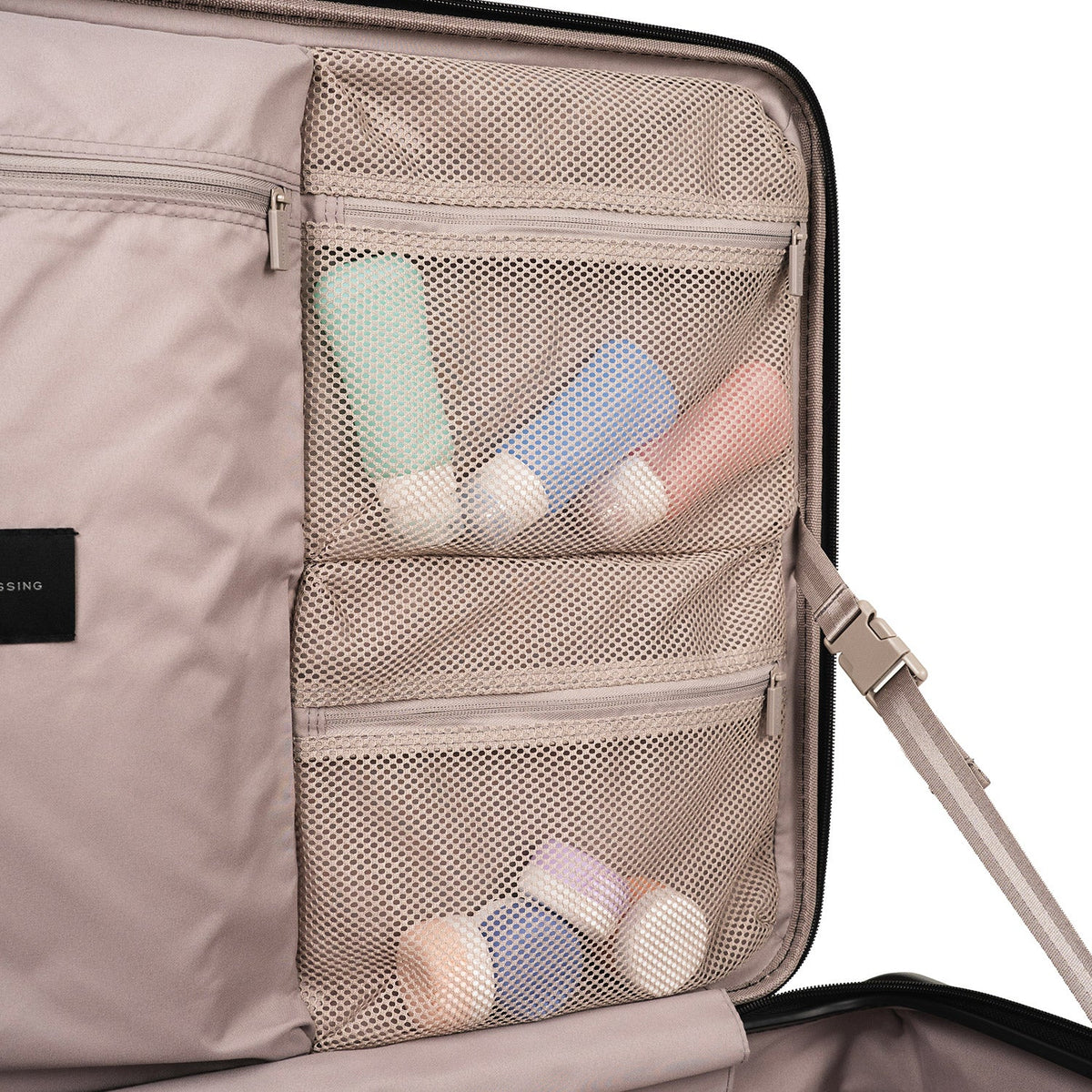 CROSSING INVI 25" Medium Expandable Luggage With Front & Middle Access - Brick