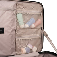 CROSSING INVI 25" Medium Expandable Luggage With Front & Middle Access - Brick