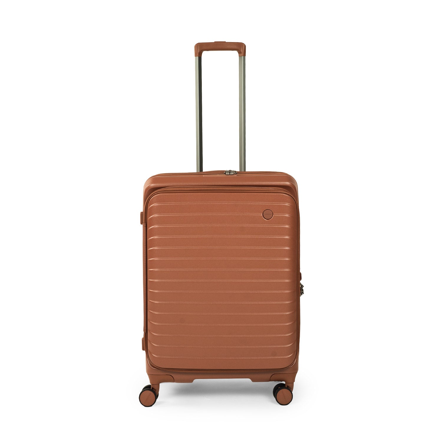 CROSSING INVI 25" Medium Expandable Luggage With Front & Middle Access - Brick