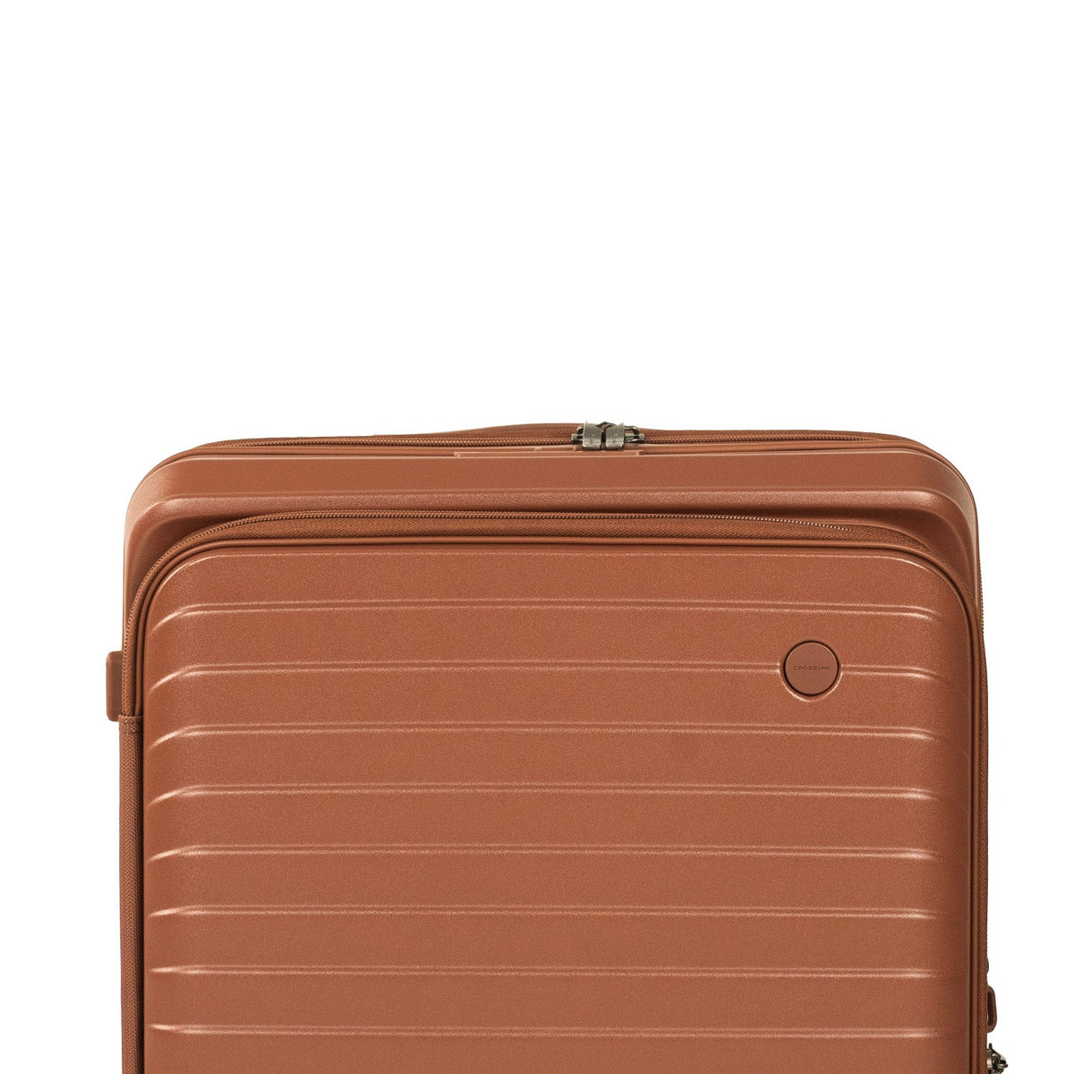 CROSSING INVI 25" Medium Expandable Luggage With Front & Middle Access - Brick