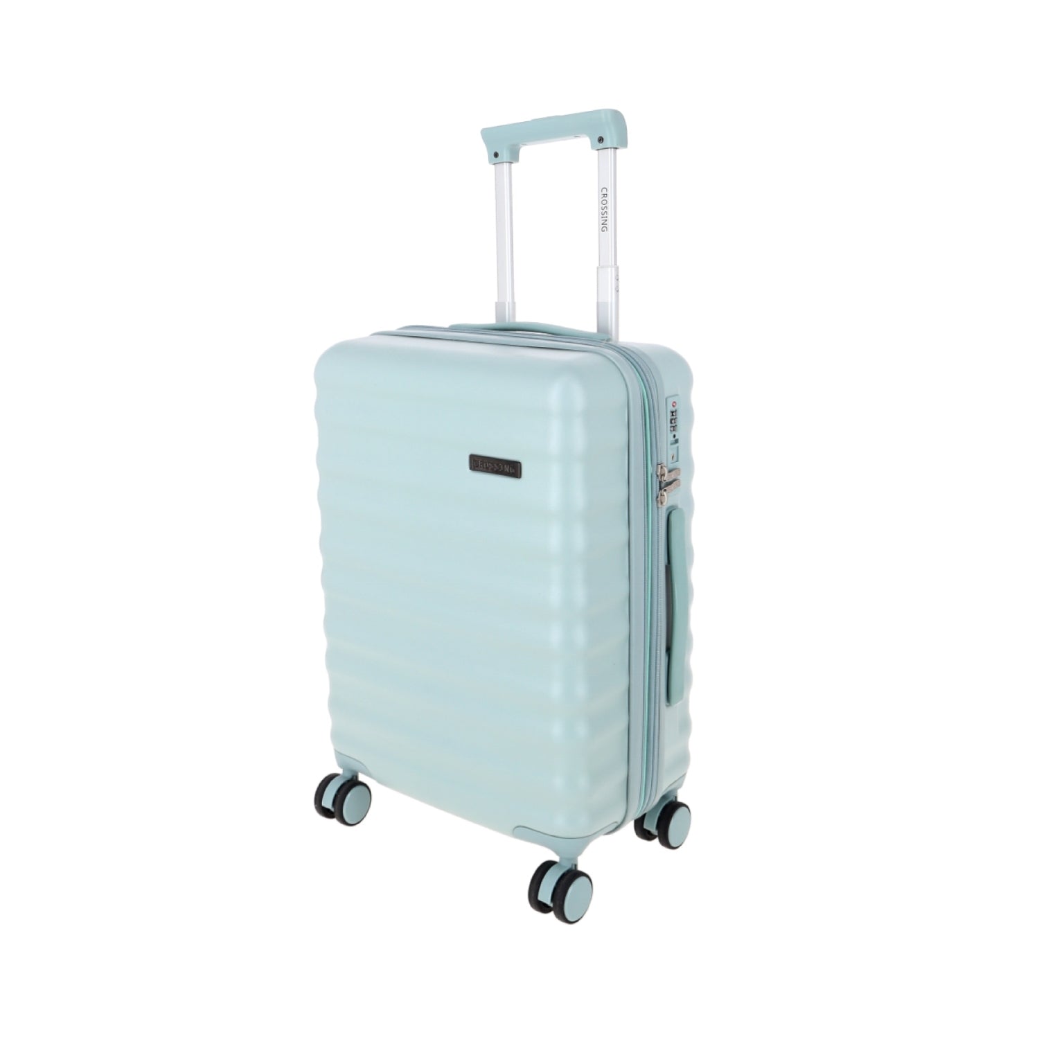 Crossing Tripp Polycarbonate Expandable 24" Medium Luggage Spinner - Sage Green