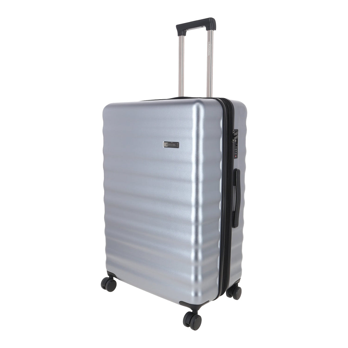 Crossing Tripp Polycarbonate Expandable 28" Large Luggage Spinner - Grey