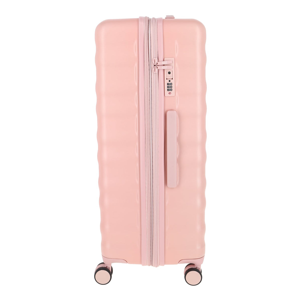 Crossing Tripp Polycarbonate Expandable 28" Large Luggage Spinner - Pink