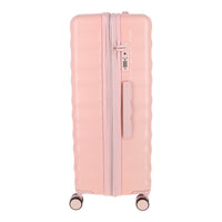 Crossing Tripp Polycarbonate Expandable 28" Large Luggage Spinner - Pink