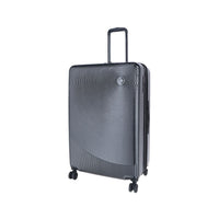 Crossing Wanderer Polycarbonate Expandable 20" Carry On Luggage Spinner - Gun Metal