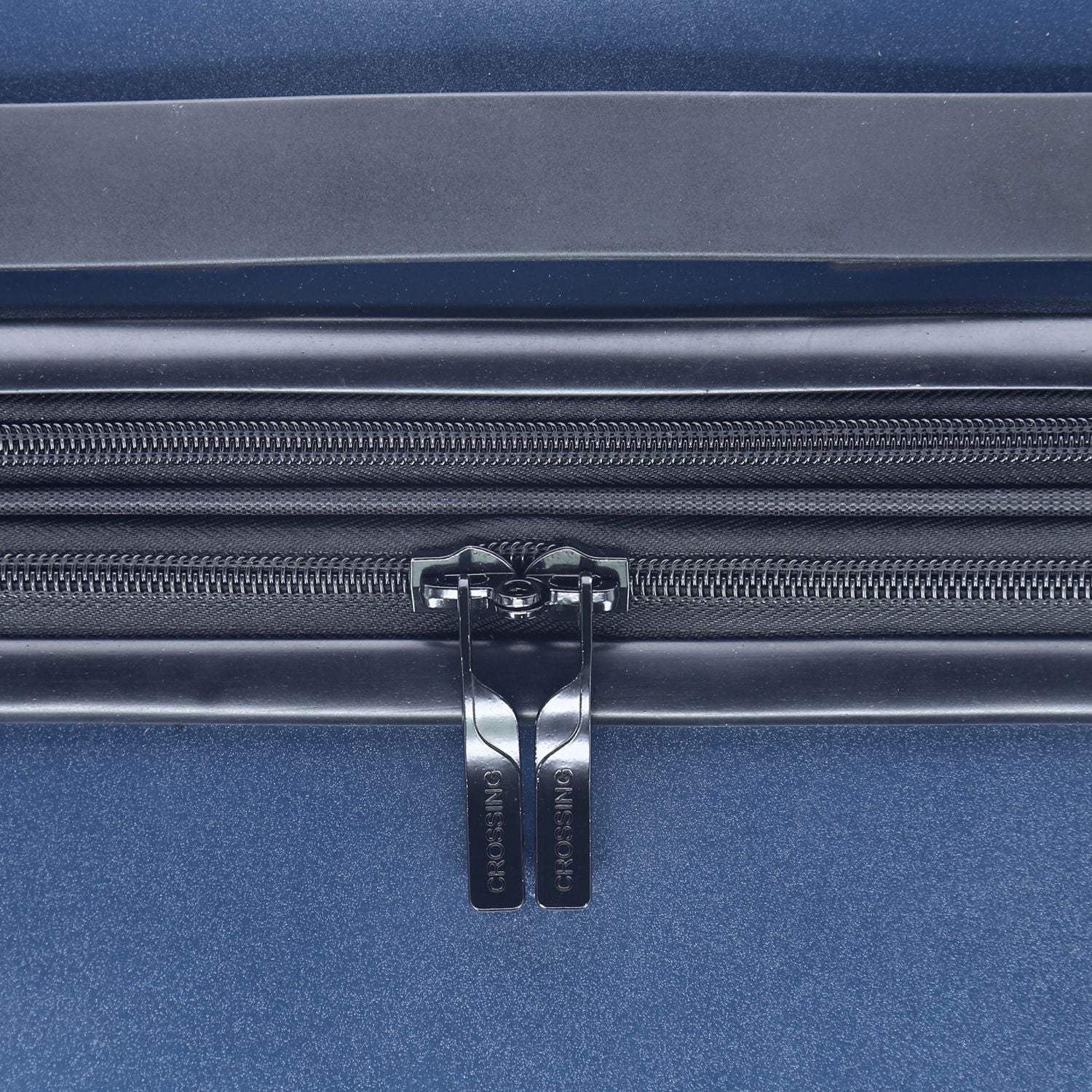 Crossing Wanderer Polycarbonate Expandable 20" Carry On Luggage Spinner - Gun Metal