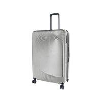 Crossing Wanderer Polycarbonate Expandable 20" Carry On Luggage Spinner - Silver