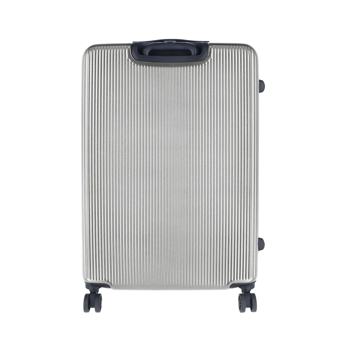 Crossing Wanderer Polycarbonate Expandable 20" Carry On Luggage Spinner - Silver