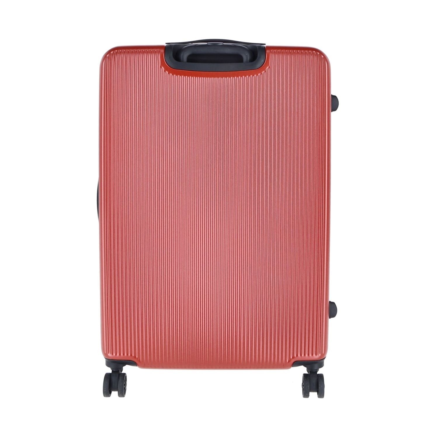 Crossing Wanderer Polycarbonate Expandable 24" Medium Luggage Spinner - Red