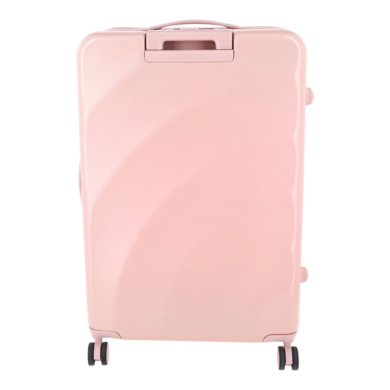 Crossing Miles Polycarbonate Expandable 24" Medium Luggage Spinner - Pink