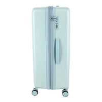 Crossing Miles Polycarbonate Expandable 24" Medium Luggage Spinner - Sage Green