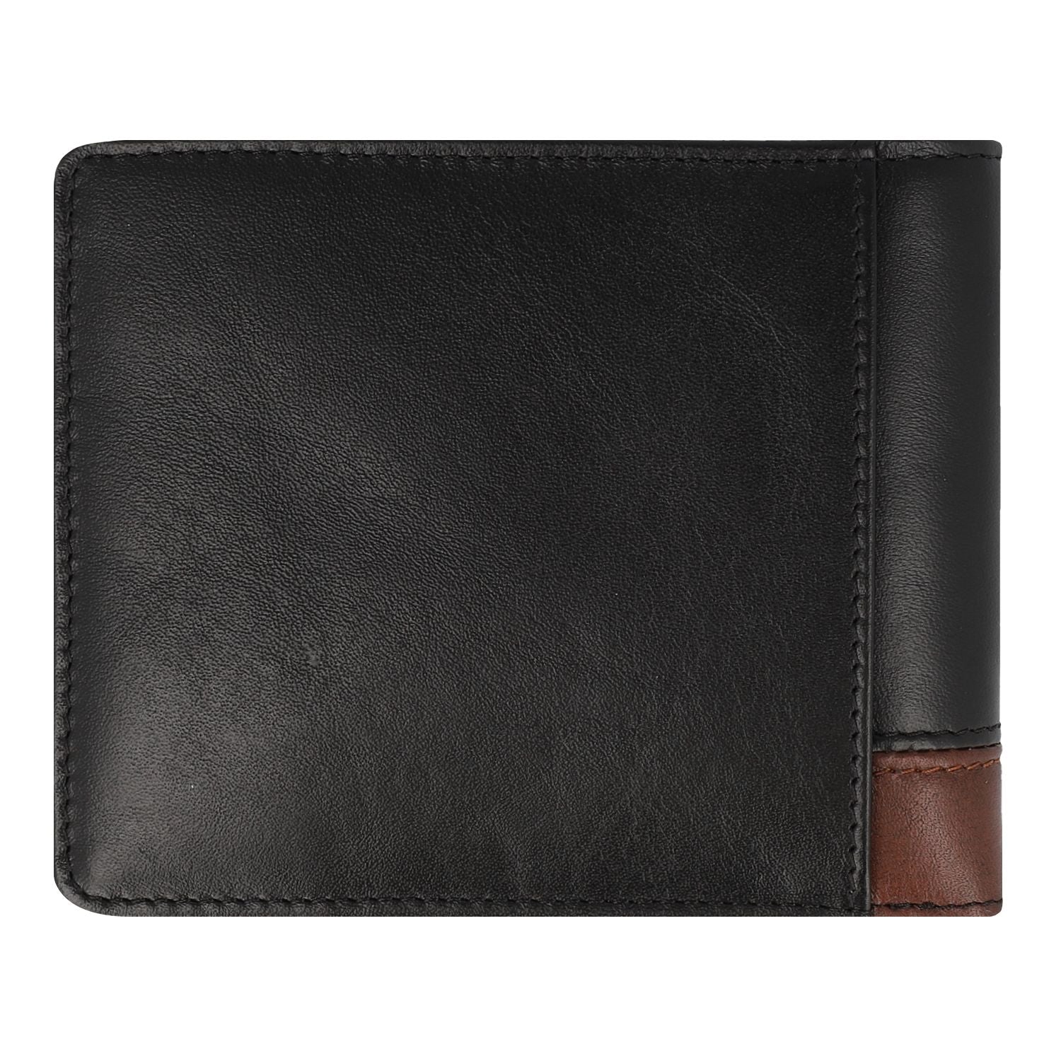 Crossing Antique Bi-fold Leather Wallet - Timber - Black
