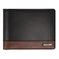 Crossing Antique Bi-fold Leather Wallet With Coin Pouch - Timber - Black