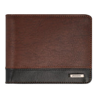 Crossing Antique Bi-fold Leather Wallet With Flap And Coin Pouch - Timber - Cafe