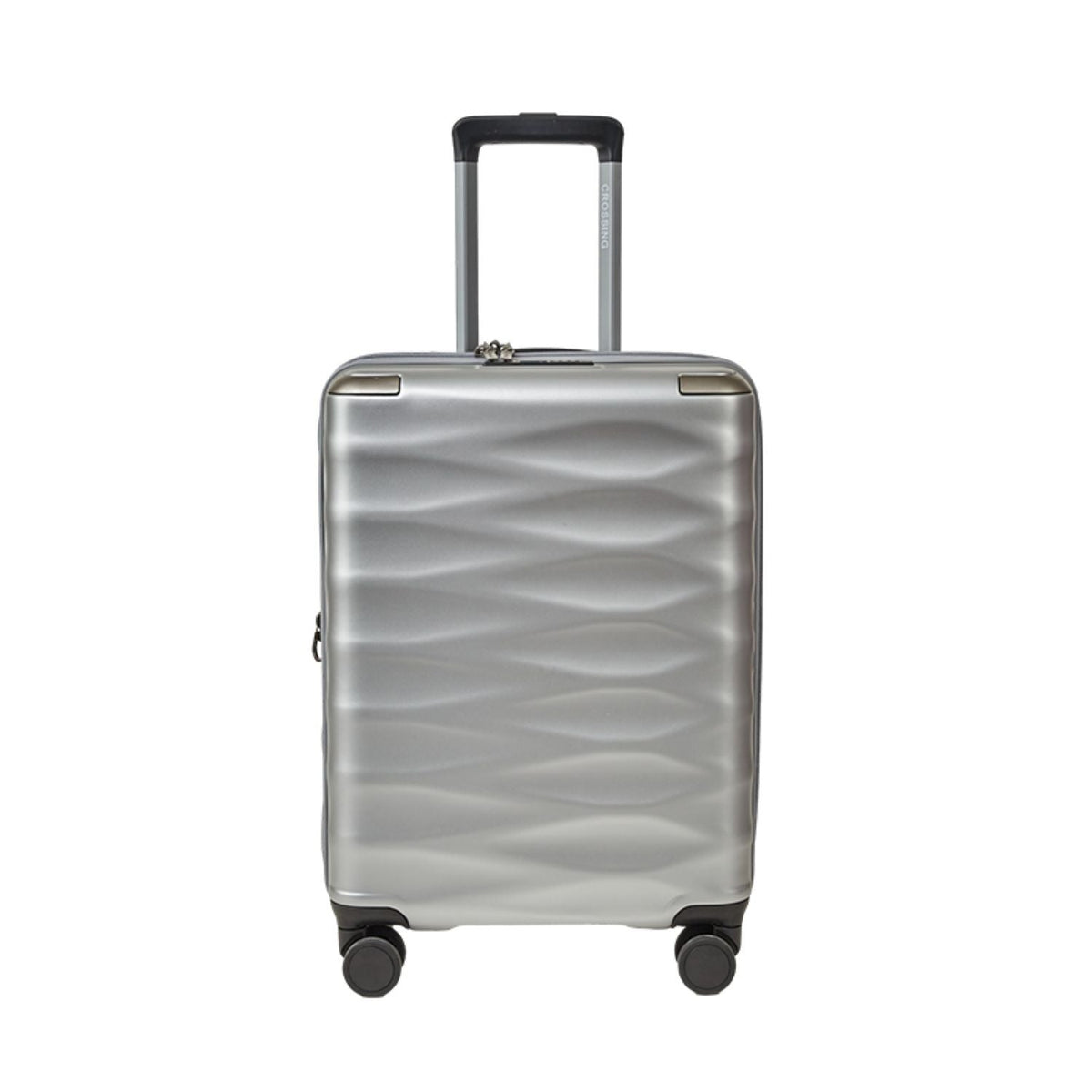 Crossing Arc Pc Upright Carry On Luggage 20" (Silver)