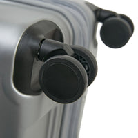 Crossing Arc Pc Upright Carry On Luggage 20" (Silver)