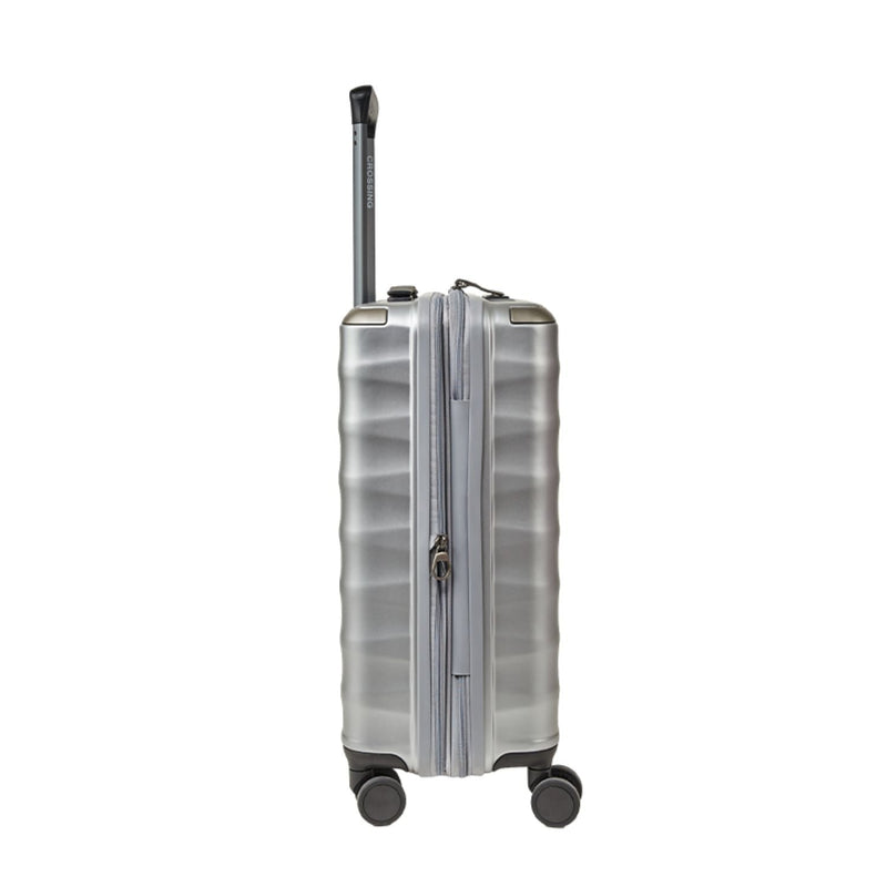 Crossing Arc Pc Upright Medium Luggage 24" (Silver)