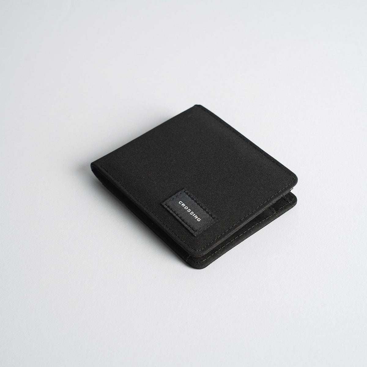 Crossing Bifold Wallet with Coin Pocket RFID - Black