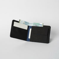 Crossing Bifold Wallet with Coin Pocket RFID - Black