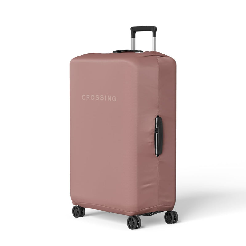 Crossing Block Series Luggage Cover L (27'-30') - Rose Quartz