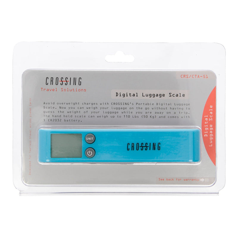 Crossing Digital Travel Luggage Scale (Blue)