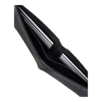 Crossing Elite Bi-fold Leather Wallet [12 Card Slots] RFID - Black