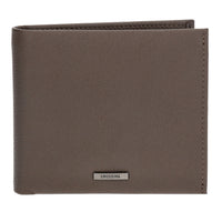 Crossing Elite Bi-fold Leather Wallet [12 Card Slots] RFID - Dark Khaki