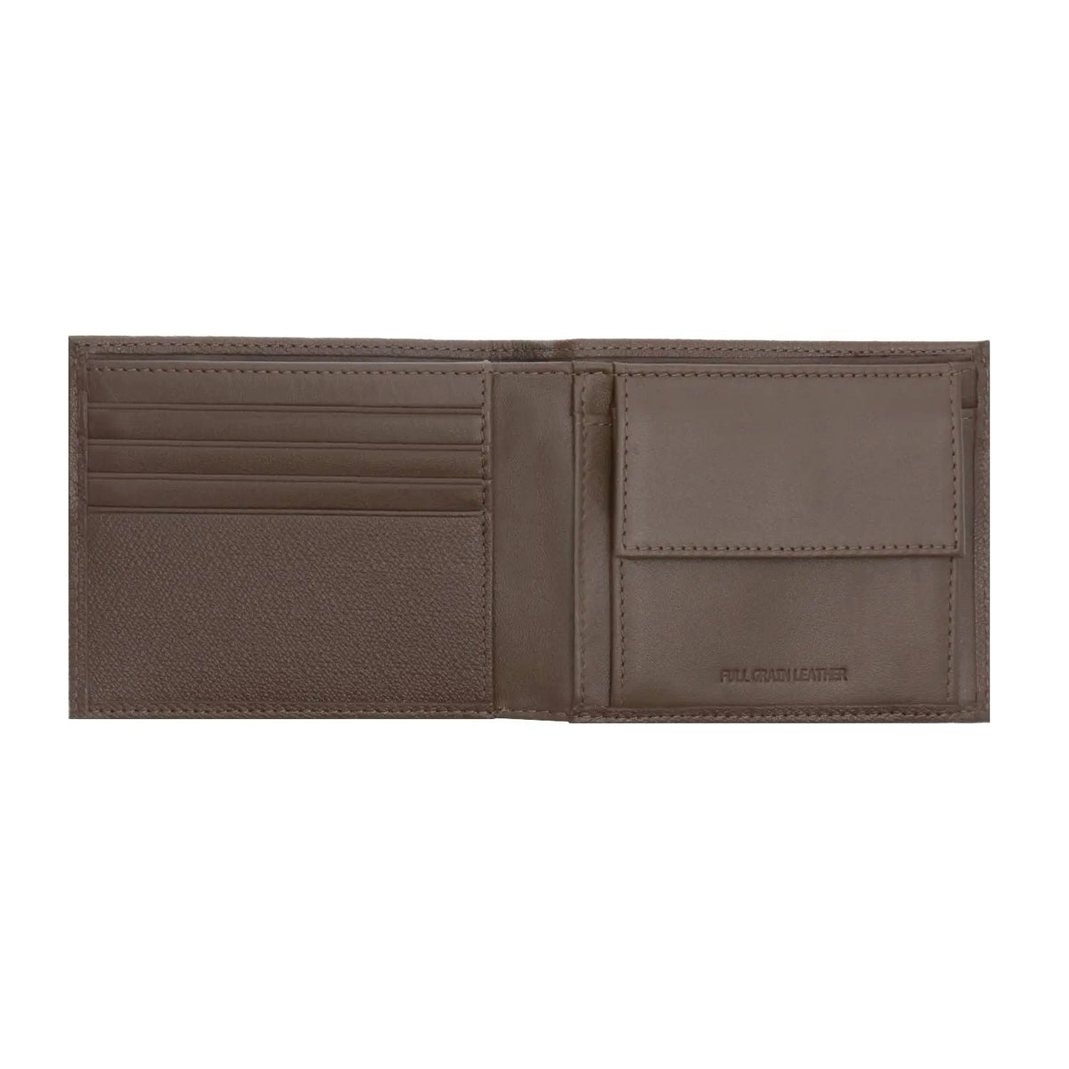 Crossing Elite Bi-fold Leather Wallet [12 Card Slots] RFID - Dark Khaki